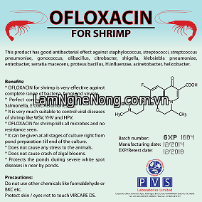 ofloxacin (Kháng khuẩn cho Tôm) - Liên hệ
