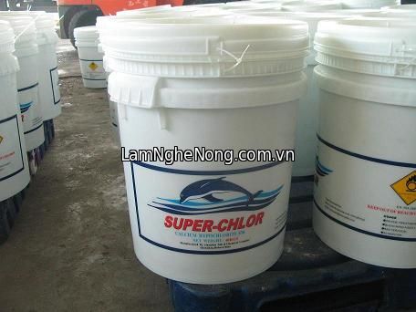Chlorine - Calcium hypochlorite Ca(ClO)2 - Trung Quốc 45000đ/1kg; Nhật 65000-75000đ/1kg